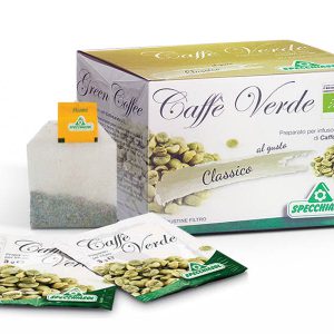 Specchiasol® Bio Zöld kávé filter, 100%, tiszta zúzott magvak, kiemelkedően magas klorogénsav tartalommal.