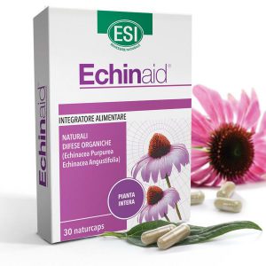 ESI Echinaid® Echinacea, kasvirág koncentrátum 30 db - 2 féle Echinaceából, 4 féle növényi részből. Standardizált étrend-kiegészítő, fermentált növényi kapszulatokban