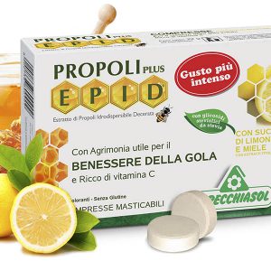 Specchiasol® Cukormentes Propolisz szopogatós tabletta mézes-citromos íz - EPID® szabadalom, 600 mg-os kivonat.