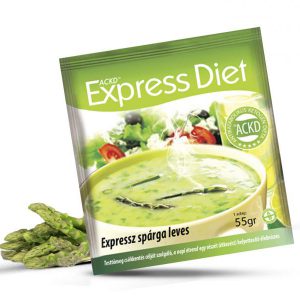 Natur Tanya® Expressz Diéta - Roppanós spárga krémleves. Zsírégető Antikatabolikus ketogén étel.