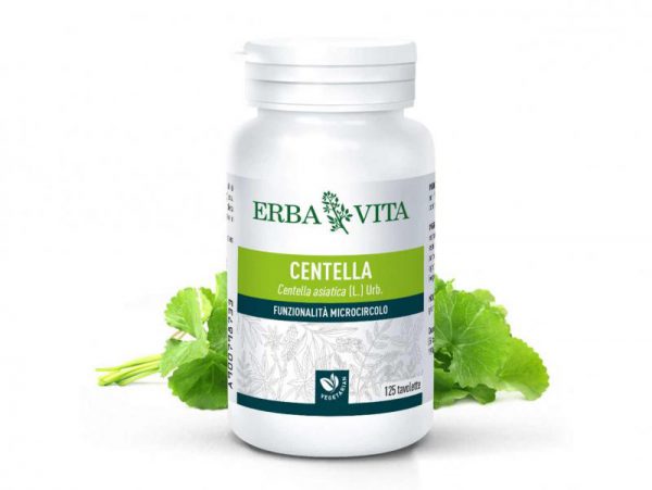 ErbaVita® Mikronizált Ázsiai gázló/Gotu kola tabletta - Bőrszövet megújító, agyi és vénás keringést fokozó.