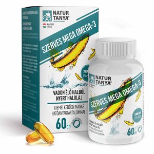Natur Tanya® Mega Omega-3 - vadvízi halolaj, extra EPA és DHA tartalom