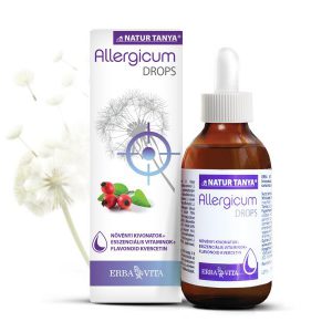 ErbaVita® Allergicum DROPS, allergia elleni csepp - Állati szőr, penész, atkák, pollen, házi por ellen.