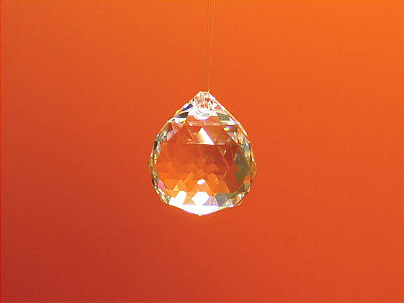 Feng Shui szivárványkristály kis gömb - 20 mm