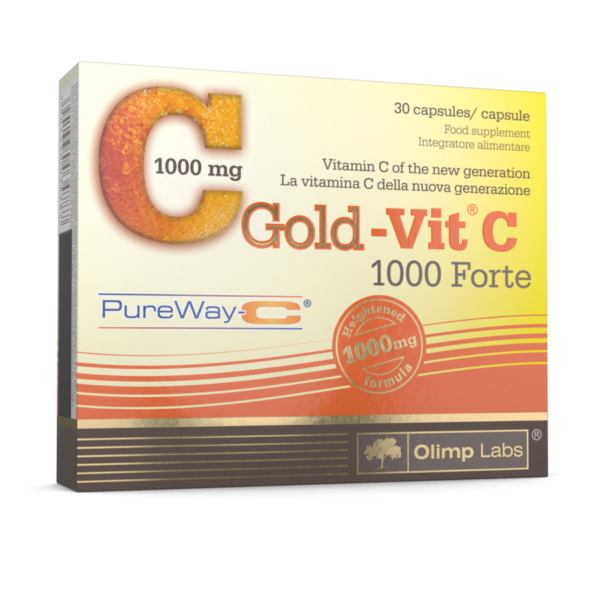 GOLD VIT C 1000 FORTE - GYomorbarát, szabadalommal védett, új generációs C-vitamin